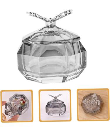 minkissy Crystal Glass Nail Dish Cup Dappen Dish for Acrylic Nails Nail Cups Dappen Dish Nail Liquid Nail Dappen Dish Nail Dish with Lids Acrylic Nail Tools Manicure Wash Pen Zinc Alloy - Buy Online on GoSupps.com