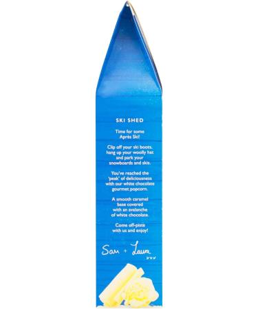 Popcorn Shed White Chocolate Gourmet Gift Box 80g - Gluten Free & Vegetarian Snack for Movie Night - Buy Online on GoSupps.com