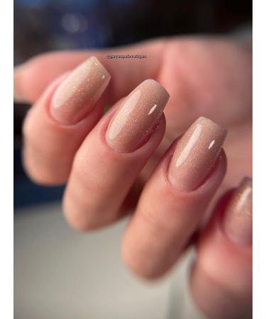 IN.HYPE Shimmer Hard Builder Gel for Nail Extension/Strengthening - Luminesce Nude 3 | UV/LED Formula - Buy Online on GoSupps.com