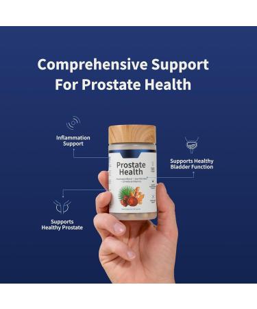 Prostate Support Supplement for Men Urinary Tract Health Bladder and HR Wellness for Men Saw palmetto stinging nettle root - Buy Online on GoSupps.com