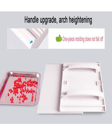 Tapioca Pearls DIY Tools for Milk Bubble Tea Small Manual Pill Rubbing Board with Anti-Slip Mat Cutting Shovel Stainless Steel Receiving Tray Traditional Chinese Medicine Pill Making Machine - Buy Online on GoSupps.com