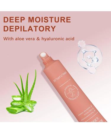 Cr me D pilatoire Visage | 50ml Produits D pilatoires Hydratants | Cr me pilatoire Douce Pour La L vre Sup rieure Pour Les Filles La M re La Petite Amie L pouse La S ur La Famille - Buy Online on GoSupps.com
