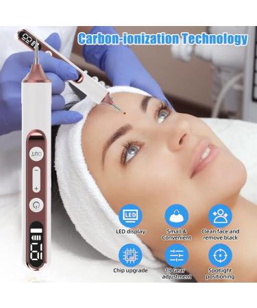 HpLNDas Plasma Pen Needle Set Skin Flap Removal Pen 19 Intensity Levels and LED Light with Replaceable Needle for Face Body Warts Freckles Nevus Age Spots - Buy Online on GoSupps.com