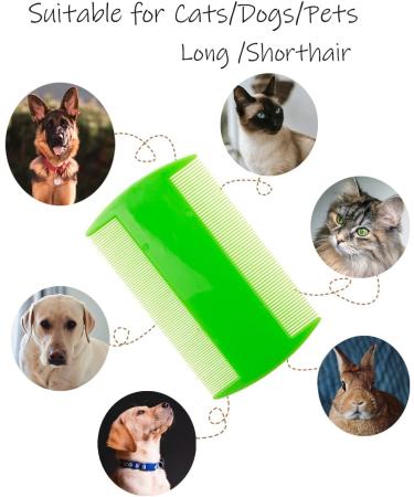 Cat Dog Flea Comb Tsathoggua 9 Pieces Flea Comb For Dogs Cats Flea Stain Remover Comb Flea & Tick Combs for Cats Dogs Flea Comb Set Remove Float Hair Tear Marks Lice - Buy Online on GoSupps.com