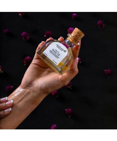 Herbaria Sweet Tart Body Oil 100ml | 100% Sustainable & Vegan Luxury | Grapeseed Pomegranate Avocado Argan & Baobab Oils - All Season Care - Buy Online on GoSupps.com