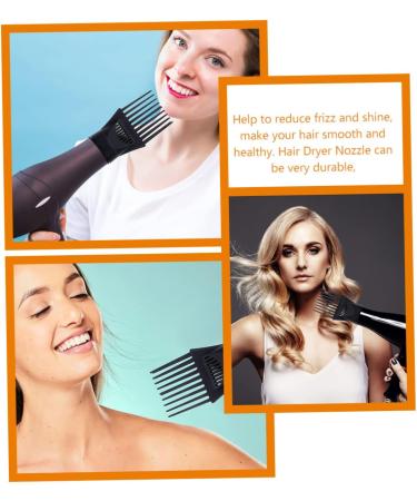 Didiseaon 5pcs Hair Dryer Comb Hair Styling Nozzle Wide-tooth Comb Attachment Blower Dryer Comb Attachment Hairdressing Tool Hair Diffuser Blower Comb Dry Clothes Wide Tooth Comb Plastic - Buy Online on GoSupps.com