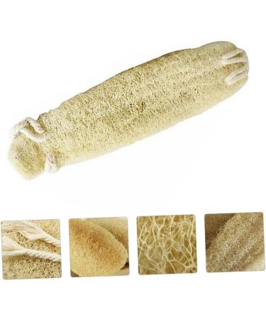 Beavorty Natural Loofah Bath Towel & Sponge | Body Scrubber for Deep Cleaning & Exfoliating | 1pc Loofah Bath Tool for Spa Experience - Buy Online on GoSupps.com