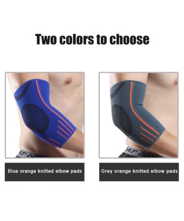 Elbow Support Brace for Men and Women Elbow Sleeve for Tennis Golfers Powerlifting Bodybuilding Sports Compression Arm Sleeve for Tendonitis Arthritis Joint Pain Relief(Grey Small (S)) Small (S) Grey - Buy Online on GoSupps.com