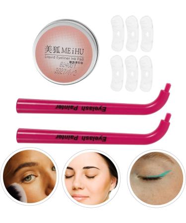 minkissy 3 Sets Eye Makeup Aid Eyelash Stamp for Beginner Eyelash Guide Eyelashes Prints Stamp Eyeliner Stencils Lower Eyelash Makeup Tool Stamp Eyelash Lower Lashes Stamp for Women - Buy Online on GoSupps.com