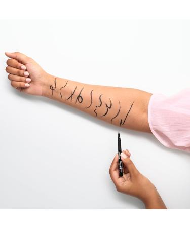 Essence Cosmetics 24Ever Ink Liner - Long-Lasting Waterproof Eyeliner in Intense Black | Vegan & Fragrance-Free (1.2ml) - Buy Online on GoSupps.com