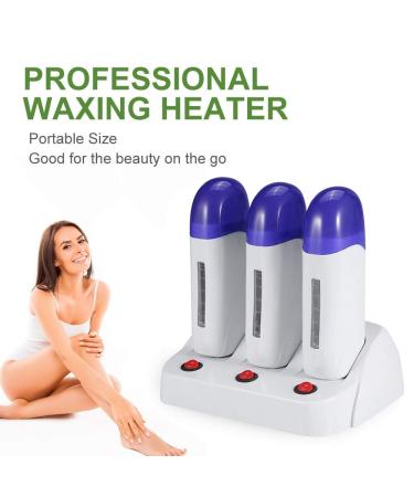 Roll-On Wax Device & Electric Heat Guard - Home Wax Warmer for Legs & Body Hair Removal - Buy Online on GoSupps.com