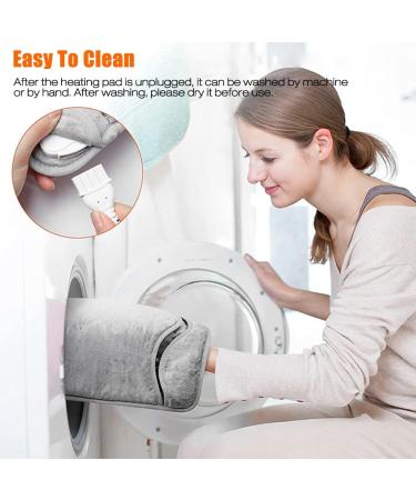 EBKCQ Electrical Foot Warmer - 6 Temperature Levels 4 Timing Functions Washable Heating Sock with Overheating Protection - Gray | International Shipping Available - Buy Online on GoSupps.com