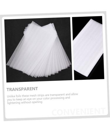 Angoily 200 Sheets Pearl Cotton Highlighter Hair Bleach Hair Dye Coloring Board Hair Coloring Film Hairdressing Tool Hair Tinting Strips Hair Coloring Supply Shims Hair Dye Mask Major Foam 41.2x14.8cmx4pcs Whitex4pcs - Buy Online on GoSupps.com