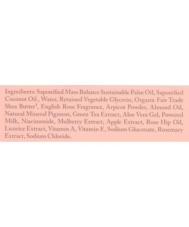 Dr. Woods English Rose Soap - Skin Lightening 5.25 oz | Natural Radiance - Buy Online on GoSupps.com