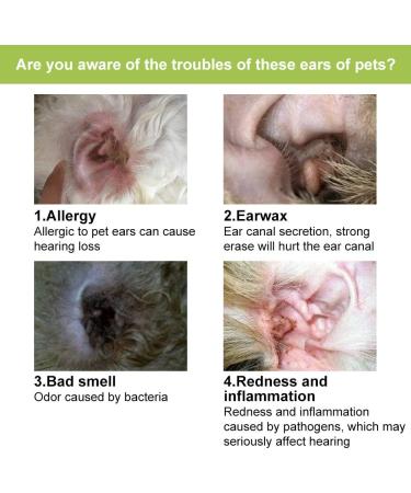 Segminismart Ear Cleaner for Dogs | Natural Care for Itchy Ears Gentle Cleaning & Inflammation Relief Shop Internationally! - Buy Online on GoSupps.com