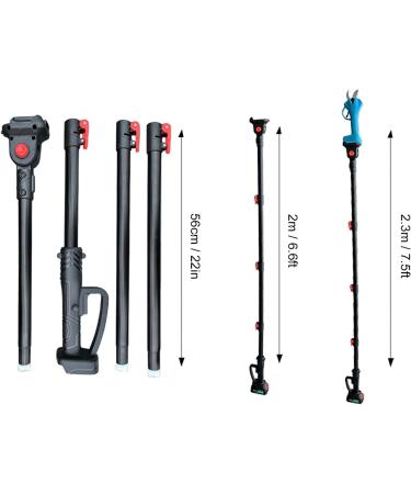 Uadme Cordless Pruning Shears Chainsaw High Branch Trimmer with Aluminum Telescopic Extension Pole - Compatible with BL1820 BL1830 BL1840 Batteries - Buy Online on GoSupps.com