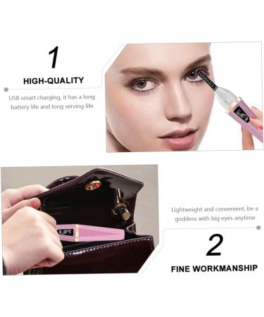 Buy 1pc Electric USB Heated Eyelash Curler - Rechargeable & Portable Lash Curling Device for Perfect Lashes - Buy Online on GoSupps.com
