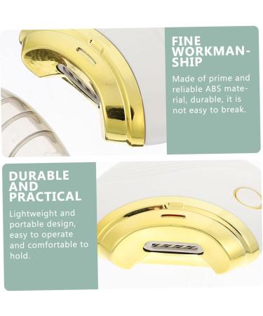 ERINGOGO Electric Nail Trimmer & Manicure Kit | Nail Cutter Scissors & Clipper for Home & Travel - 8x8cm White - International Shipping Available - Buy Online on GoSupps.com