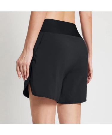 Bavarian Long Women s Beach Shorts | Transparent Bikini Rock Swimwear | Elegant V-Slit Black 3XL - Buy Online on GoSupps.com