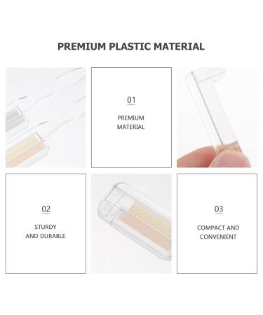 Buy Lurrose 2-Pack Foldable Eyebrow Combers & Eyelash Brushes - Multi-Purpose Makeup Tools - Stainless Steel Eyelash Separator for Perfect Beauty - Buy Online on GoSupps.com