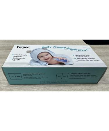 Baby Nasal Aspirator - Reusable Nose Cleaner with Silicone Tips & Enhanced Suction | Easy to Use & Clean | Includes Storage Case & Cleaning Brush | Baby Shower Gift - Buy Online on GoSupps.com