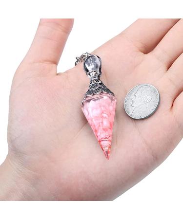 RVSWIHFA Lapis Lazuli Healing Stones and Crystals Dowsing Pendulum Healing Crystal Points Gemstone Pendulum Scrying Dowser Reiki Crystals Resin Chip Stone Divination Wicca Crystal Therapy Meditation - Buy Online on GoSupps.com