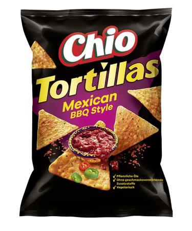 Buy Chio Tortillas Mexican BBQ Style - 110g Pack of 12 | International Shipping Available - Buy Online on GoSupps.com