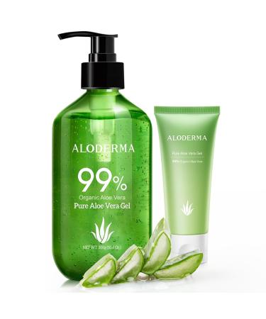 All Purpose Aloe Vera Gels Set - 2 Pieces - 300g Aloe Vera Gel & 45g Aloe Vera Gel