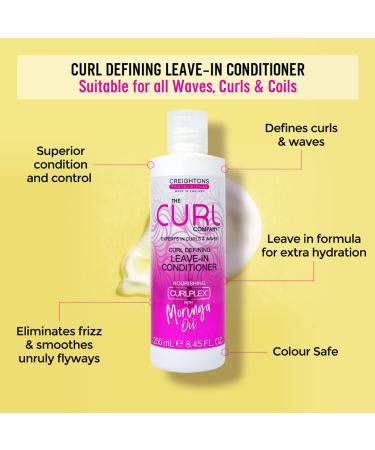 Intensely Moisturizing Leave-in Conditioner for Curls & Coils - The Curl Company | Moringa Oil 250ml - Ship Worldwide - Buy Online on GoSupps.com