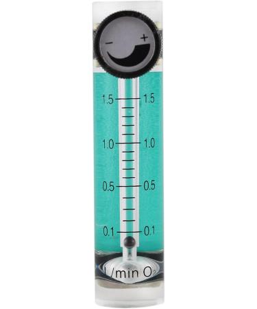 Kikolufy 5X 0.1-1.5LPM 1.5L Oxygen Flow Meter Flowmeter with Control Valve for Oxygen Air Gas - Buy Online on GoSupps.com