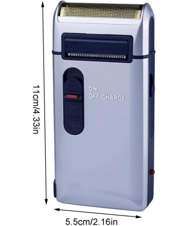 Electric Beard Shaver - Electric Cordless Shavers | Portable Face Shavers | USB Rechargeable 3W Beard Trimmer Retro Shaver | Metal Foil Shaver Waterproof For Men's Face Neck And Chin Care - Buy Online on GoSupps.com