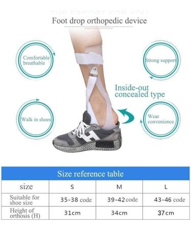 Adjustable Ankle Joint Support for Plantar Fasciitis Relief | Large Left Size | Foot Orthotics & Tendon Stretching - Buy Online on GoSupps.com