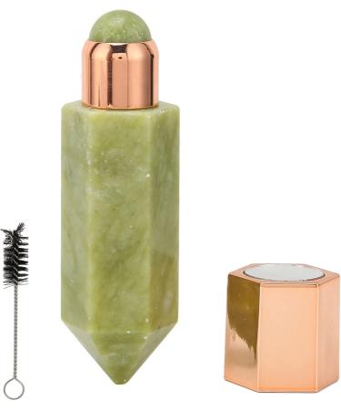 Verdant Touch Jade Facial Massage Roller - Multifunctional Skin Tightening & Lifting Device | Green Beauty Tool - Buy Online on GoSupps.com
