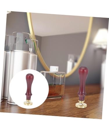VINTORKY 1pc Dispensing Plate Tool Envelopes Wax Seal Tools Retro Wax Seal Stamp Copper Copper Head 1 count (Pack of 1) Brown - Buy Online on GoSupps.com