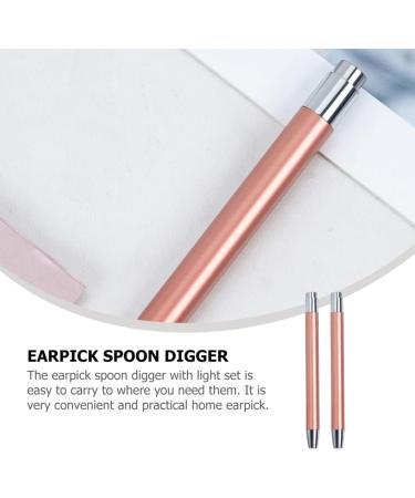Ear Cleaning Kit - 2 Sets Ear Wax Removal Spoons with Light | Kids Ear Safe Ear Digging Tool - Buy Online on GoSupps.com