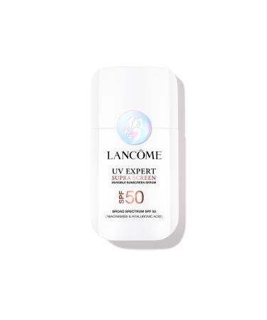 Lanc me Supra Screen Invisible Serum Sunscreen SPF 50+ - Anti-Aging Correction & Protection - For All Skin Types - 48 HR Hydration Radiant Finish