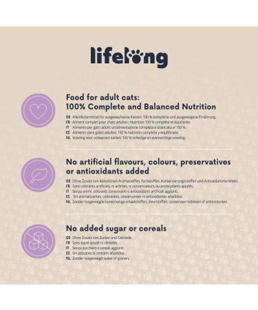 Lifelong Cat Food Pate with Venison - 100g Pack of 16 | Premium Quality International Shipping - Buy Online on GoSupps.com