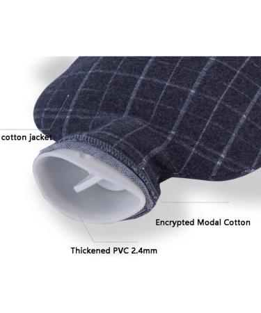 Olotu Classic Scottish Style Hot Water Bottle - 2L Blue Pain Relief & Comfort - Buy Online on GoSupps.com