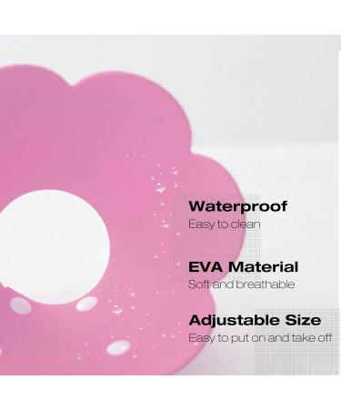 2 Piece Adjustable Cat Collar & Neck Rope - Post-Surgery Recovery Cone for Puppies & Small Dogs (Pink L) | A-Rosa International Shipping - Buy Online on GoSupps.com