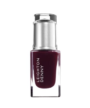 LEIGHTON DENNY Vamp Nail Polish High Performance Nail Colour Red Nail Varnish 12 ml