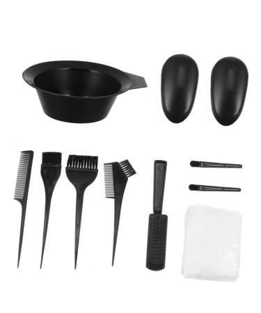 DOITOOL Hair Color Set Hair Dye Brush Kit Brush on Hair Color Hair Color Clips Hair Dye Applicator Brush Hot Oil Bowl Hair Dye Tool Combs Household Hair Dyeing Tools Mix Supplies
