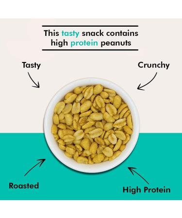 Roasty Tasty Flavoured Peanuts - Jalapeno | Combo Pack Offer: Pack of 2-300gm (150gm Each) - Buy Online on GoSupps.com