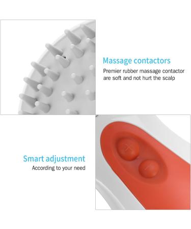 Buy Waterproof Electric Scalp Massager Comb - Vibration Hair Growth Brush for Stress Relief | International Shipping Available - Buy Online on GoSupps.com