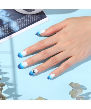 Lagunamoon 6 Colors Gel Nail Polish Set | Blue Black White Soak Off Long Lasting UV LED | DIY Manicure Kit 8ml | Salon Quality Gift Set - Buy Online on GoSupps.com