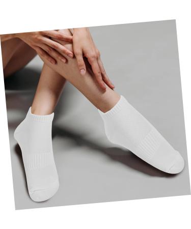 FRCOLOR 4 Pairs Combed Cotton Socks Low-cut Liners Socks Running Cotton Socks Unisex Socks Unisex Stockings Sports Breathable Stockings Running Socks Low-cut Liner Socks Unisex Ankle Socks White Grey 21x5x0.3cm - Buy Online on GoSupps.com
