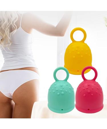 Menstrual Cup for Women - BPA-Free Reusable Soft Silicone 12-Hour Protection Yellow Large | Eco-Friendly Tampon & Pad Alternative - Buy Online on GoSupps.com
