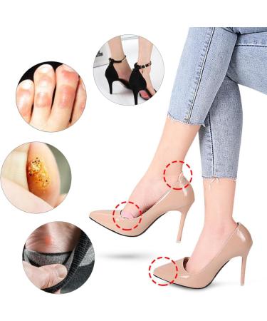 54 Pcs Soft Latex Foam Callus Cushion Pads - Self-Adhesive Corn & Bunion Plasters for Foot Pain Relief - Buy Online on GoSupps.com