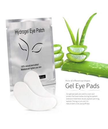 Teenitor Under Eye Pads - 50 Pair | Lint Free Lash Extension Eye Gel Patches for Eyelash Extension - Beauty Tool - Buy Online on GoSupps.com