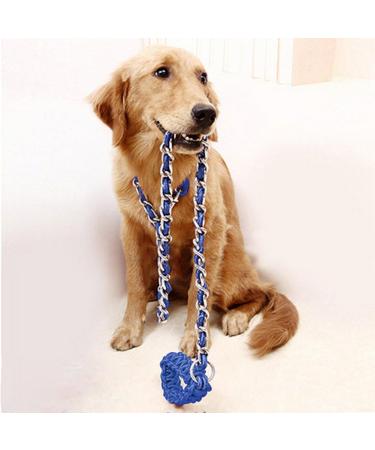 ZHAIQIUYAN Durable Twisted Bite Resistant Dog Leash for Large Dogs - New Blue Edition - Buy Online on GoSupps.com