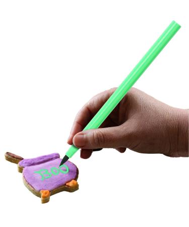 Edible Markers Food Grade Edible Markers for Cookie Decorating - Ultra Fine Thick Tip Food Grade Gourmet Writers Cookie Decorating Supplies 10 Colors Green